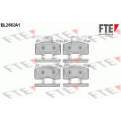 FTE | Bremsbelagsatz, Scheibenbremse | 9010901