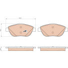 GDB1926 Bremsbelagsatz, Scheibenbremse COTEC GDB1926 Bremsbelagsatz, Scheibenbremse COTEC