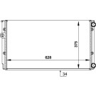 Mahle | Kühler, Motorkühlung | CR 373 000S