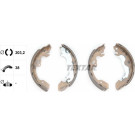 91052500 Bremsbackensatz