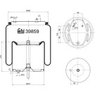 FEBI BILSTEIN 39859 Federbalg, Luftfederung