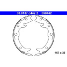 03.0137-0442.2 Bremsbackensatz, Feststellbremse