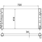 Mahle | Kühler, Motorkühlung | CR 1533 000S