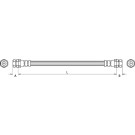 Metzger | Bremsschlauch | 4110883