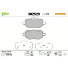 302529 Bremsbelagsatz, Scheibenbremse ESSENTIAL 302529 Bremsbelagsatz, Scheibenbremse ESSENTIAL
