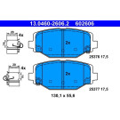 13.0460-2606.2 Bremsbelagsatz, Scheibenbremse