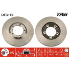 TRW | Bremsscheibe | DF3119