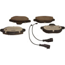 Bremsbelagsatz, Scheibenbremse QUARO SILVER CERAMIC QP0042C