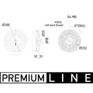 Mahle | Kupplung, Kühlerlüfter | CFC 244 000P