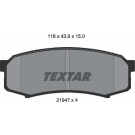 Textar | Bremsbelagsatz, Scheibenbremse | 2194701