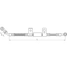 Metzger | Bremsschlauch | 4110830