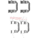 Metzger | Zubehörsatz, Scheibenbremsbelag | 109-1722