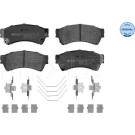 Meyle | Bremsbelagsatz, Scheibenbremse | 025 245 8217/W