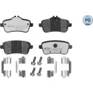 Meyle Bremsbelagsatz, Scheibenbremse MEYLE-PD: Advanced performance and design 025 252 1516/PD