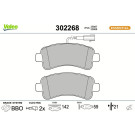 Valeo Bremsbelagsatz, Scheibenbremse ESSENTIAL 302268