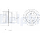 Delphi | Bremsscheibe | BG4331
