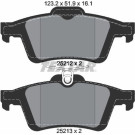 Textar Bremsbelagsatz, Scheibenbremse Q+ 2521201