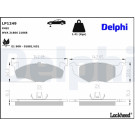 Delphi | Bremsbelagsatz, Scheibenbremse | LP1249 Delphi | Bremsbelagsatz, Scheibenbremse | LP1249