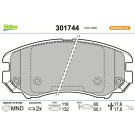 301744 Bremsbelagsatz, Scheibenbremse ESSENTIAL