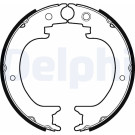 Delphi | Bremsbackensatz, Feststellbremse | LS2121