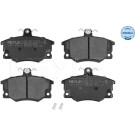 Meyle Bremsbelagsatz, Scheibenbremse MEYLE-ORIGINAL: True to OE 025 208 3317/W