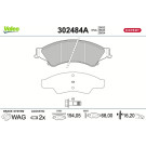 Valeo | Bremsbelagsatz, Scheibenbremse | 302484A