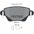 2355701 Bremsbelagsatz, Scheibenbremse Q+