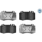 Meyle | Bremsbelagsatz, Scheibenbremse | 025 237 4517/PD