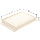 BOSCH 1 987 435 058 Innenraumfilter BOSCH 1 987 435 058 Innenraumfilter