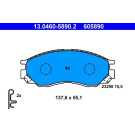 13.0460-5890.2 Bremsbelagsatz, Scheibenbremse