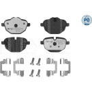 Meyle Bremsbelagsatz, Scheibenbremse MEYLE-PD: Advanced performance and design 025 245 6118/PD