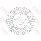TRW | Bremsscheibe | DF6922