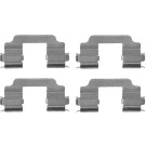 Hella | Zubehörsatz, Scheibenbremsbelag | 8DZ 355 203-271