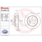 Brembo Bremsscheibe PRIME LINE - UV Coated 08.B566.21