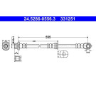 ATE | Bremsschlauch | 24.5286-0556.3