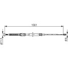 1 987 482 264 Seilzug, Feststellbremse 1 987 482 264 Seilzug, Feststellbremse