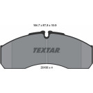 Textar | Bremsbelagsatz, Scheibenbremse | 2916002