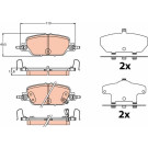GDB2217 Bremsbelagsatz, Scheibenbremse GDB2217 Bremsbelagsatz, Scheibenbremse