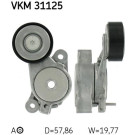 SKF | Spannrolle, Keilrippenriemen | VKM 31125