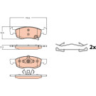 GDB2099 Bremsbelagsatz, Scheibenbremse GDB2099 Bremsbelagsatz, Scheibenbremse
