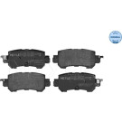 Meyle Bremsbelagsatz, Scheibenbremse MEYLE-ORIGINAL: True to OE 025 255 4014