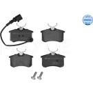 025 238 2317/W Bremsbelagsatz, Scheibenbremse MEYLE-ORIGINAL: True to OE.