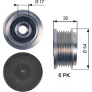 Gates Generatorfreilauf DriveAlign™ OAP7131