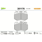301176 Bremsbelagsatz, Scheibenbremse ESSENTIAL