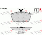 FTE | Bremsbelagsatz, Scheibenbremse | 9010647