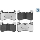 Meyle | Bremsbelagsatz, Scheibenbremse | 025 205 8117/PD