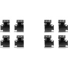 Hella | Zubehörsatz, Scheibenbremsbelag | 8DZ 355 203-061
