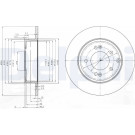 Delphi | Bremsscheibe | BG4012