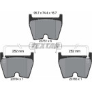 2375101 Bremsbelagsatz, Scheibenbremse Q+