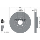 Textar | Bremsscheibe | 92253603